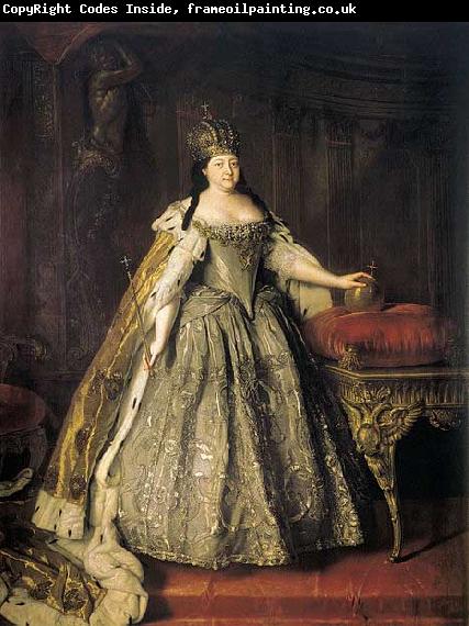 unknow artist Portrait of Empress Anna Ioannovna